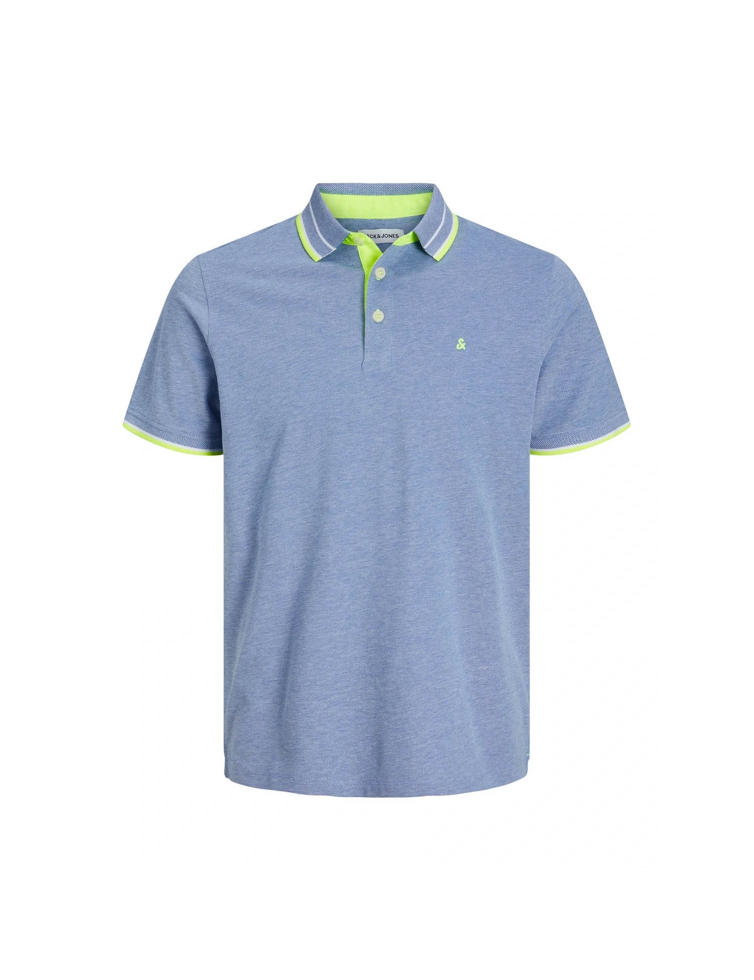 Polo Celeste Verde Jack&jones