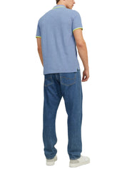 Polo Celeste Verde Jack&jones
