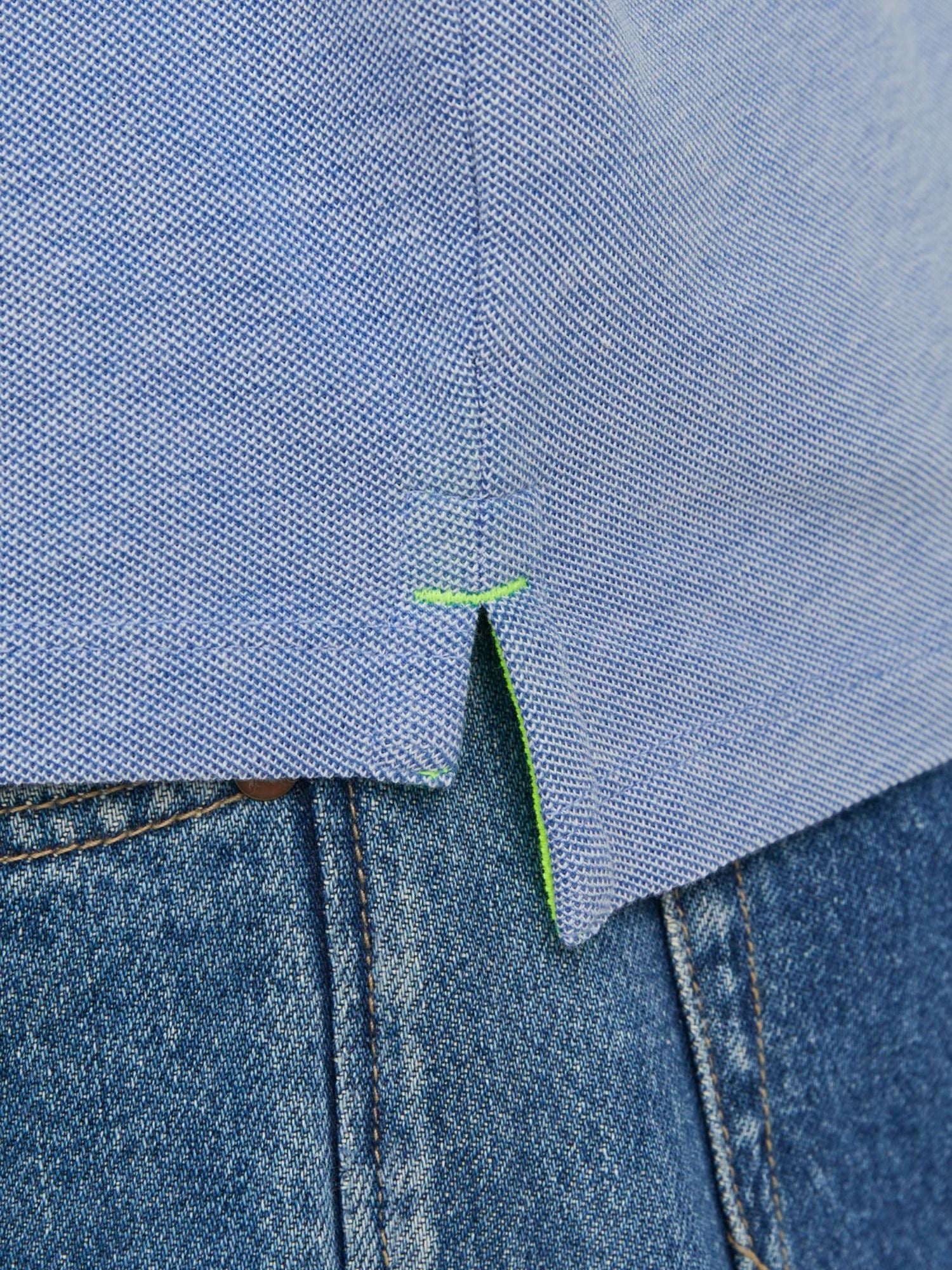 Polo Celeste Verde Jack&jones