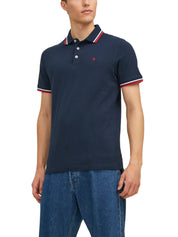 Polo Blu Bianco Jack&jones
