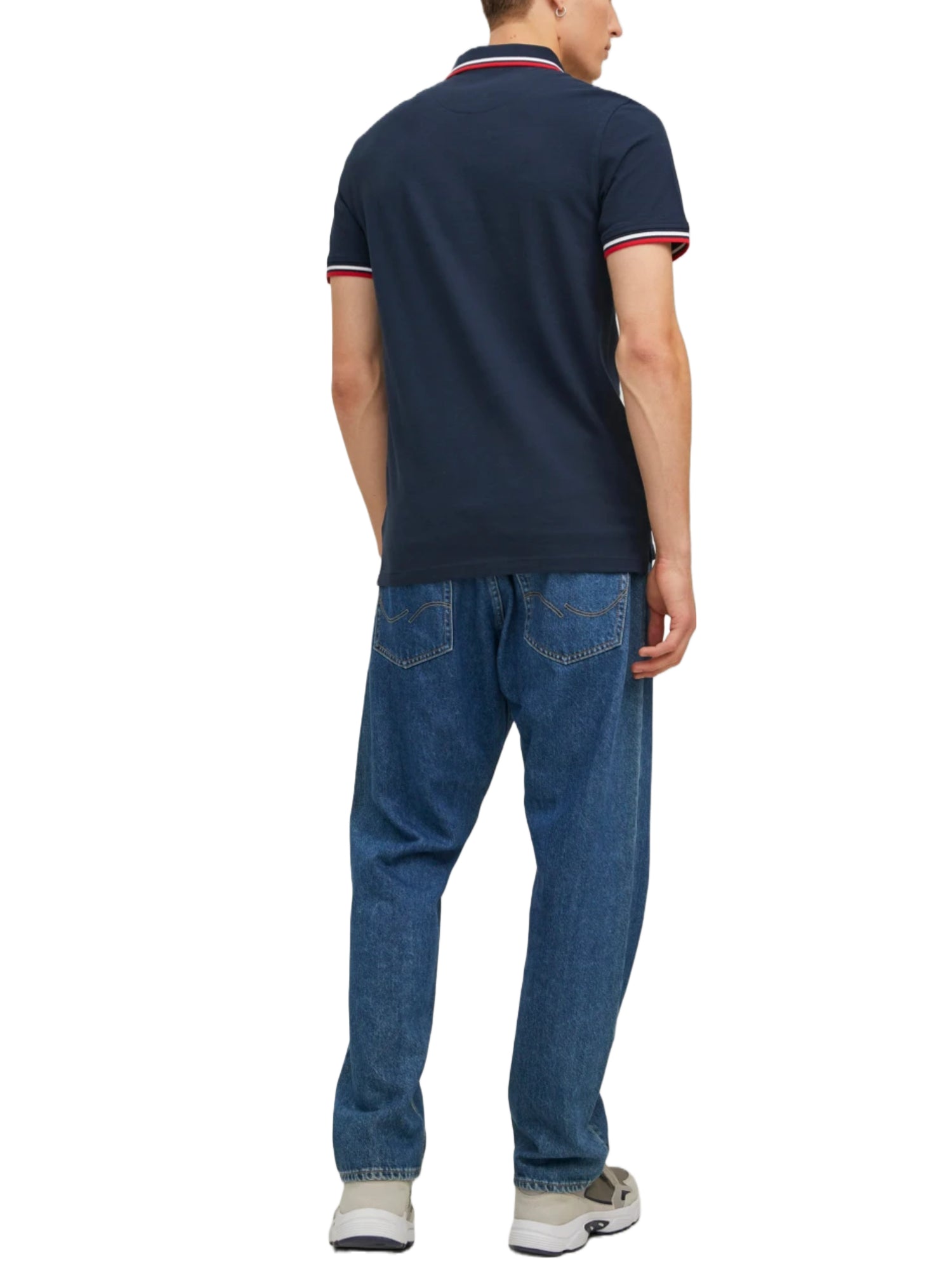 Polo Blu Bianco Jack&jones