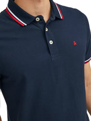 Polo Blu Bianco Jack&jones