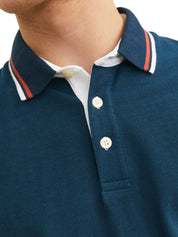 Polo Blu Bianco Jack&jones