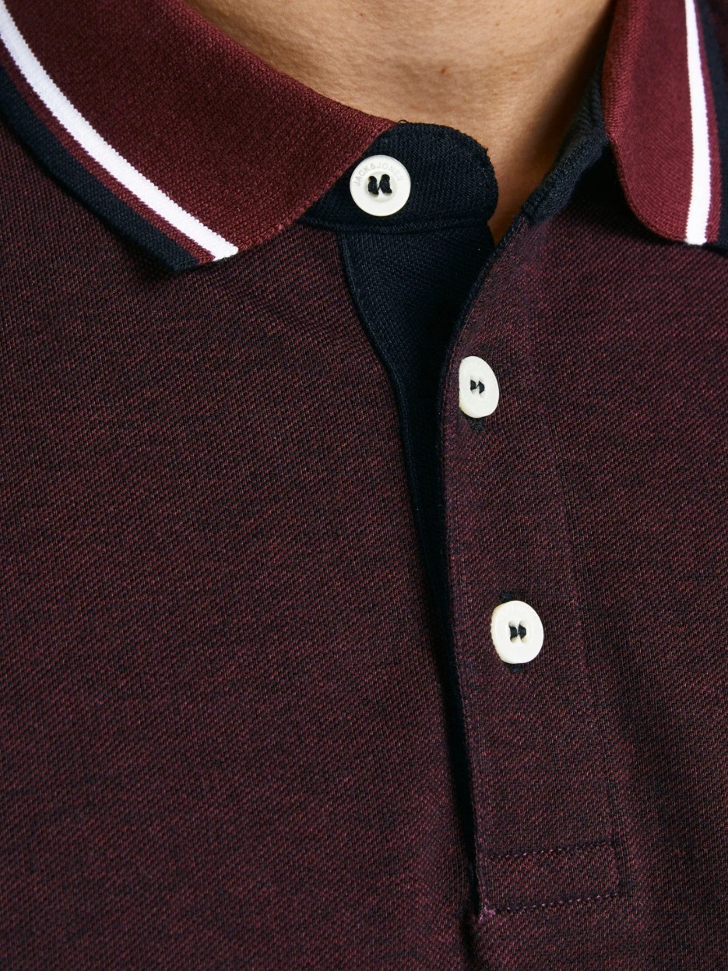 Polo Bordeaux Jack&jones