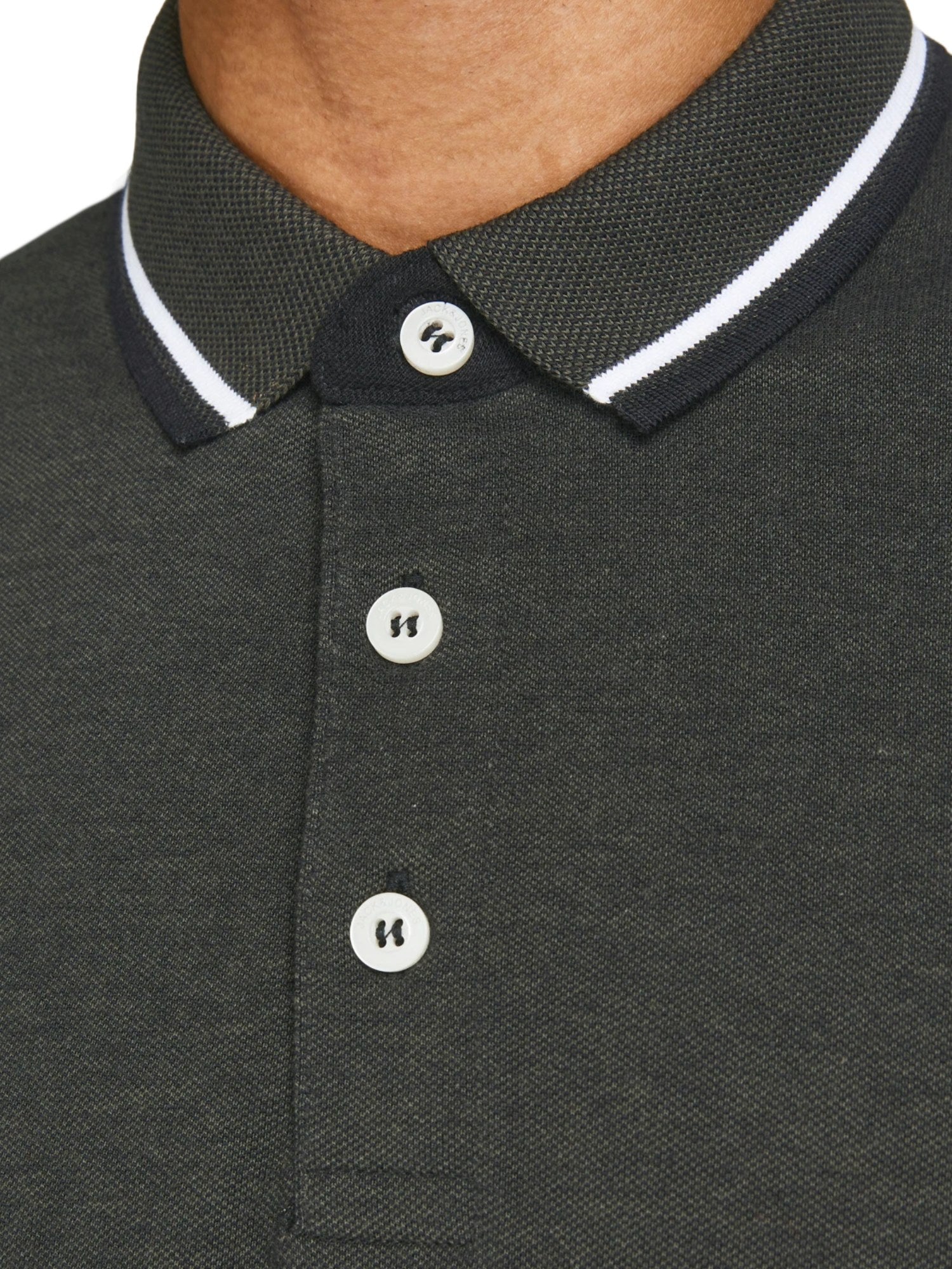 Polo Verde Scuro Jack&jones