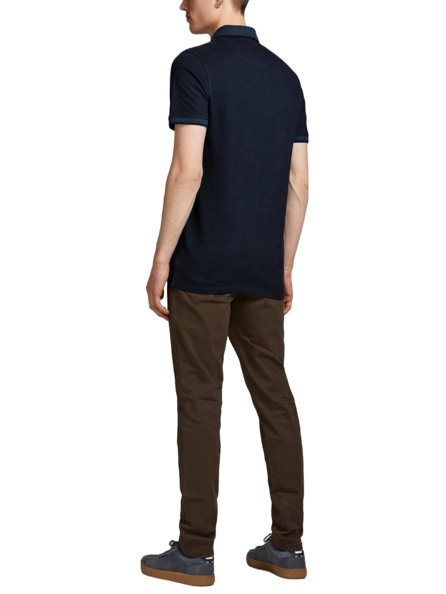 Polo Blu Scuro Jack&jones