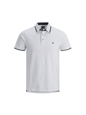 Polo Bianco Nero Jack&jones
