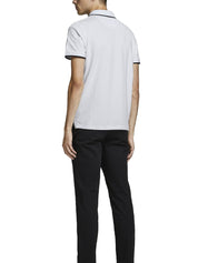 Polo Bianco Nero Jack&jones