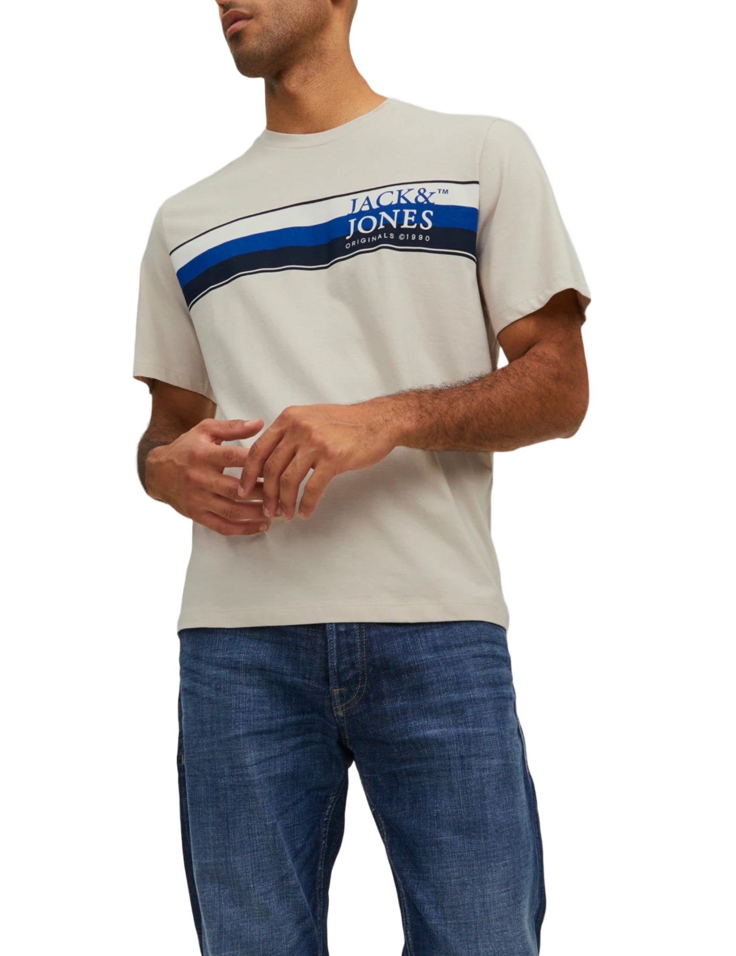 T-shirt Beige Jack&jones