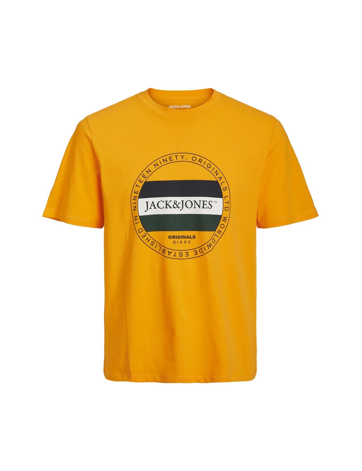 T-shirt Giallo Jack&jones