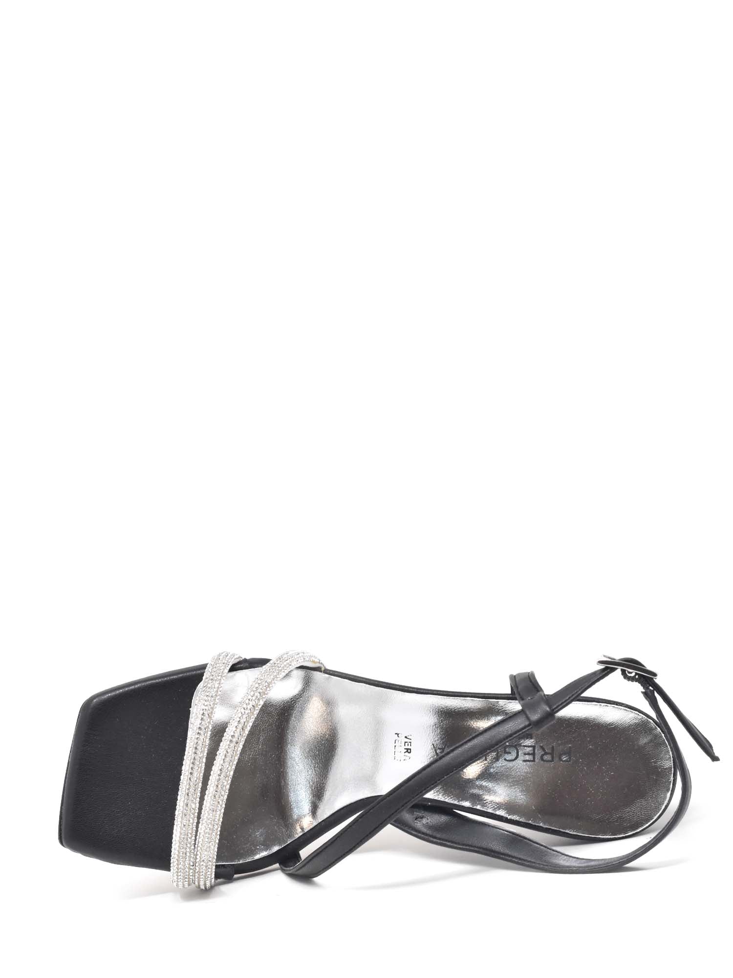 Sandali tacco Nero Pregunta