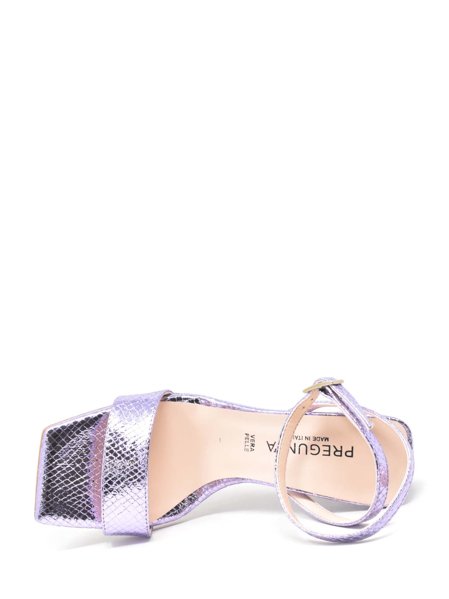 Sandali tacco Viola Pregunta