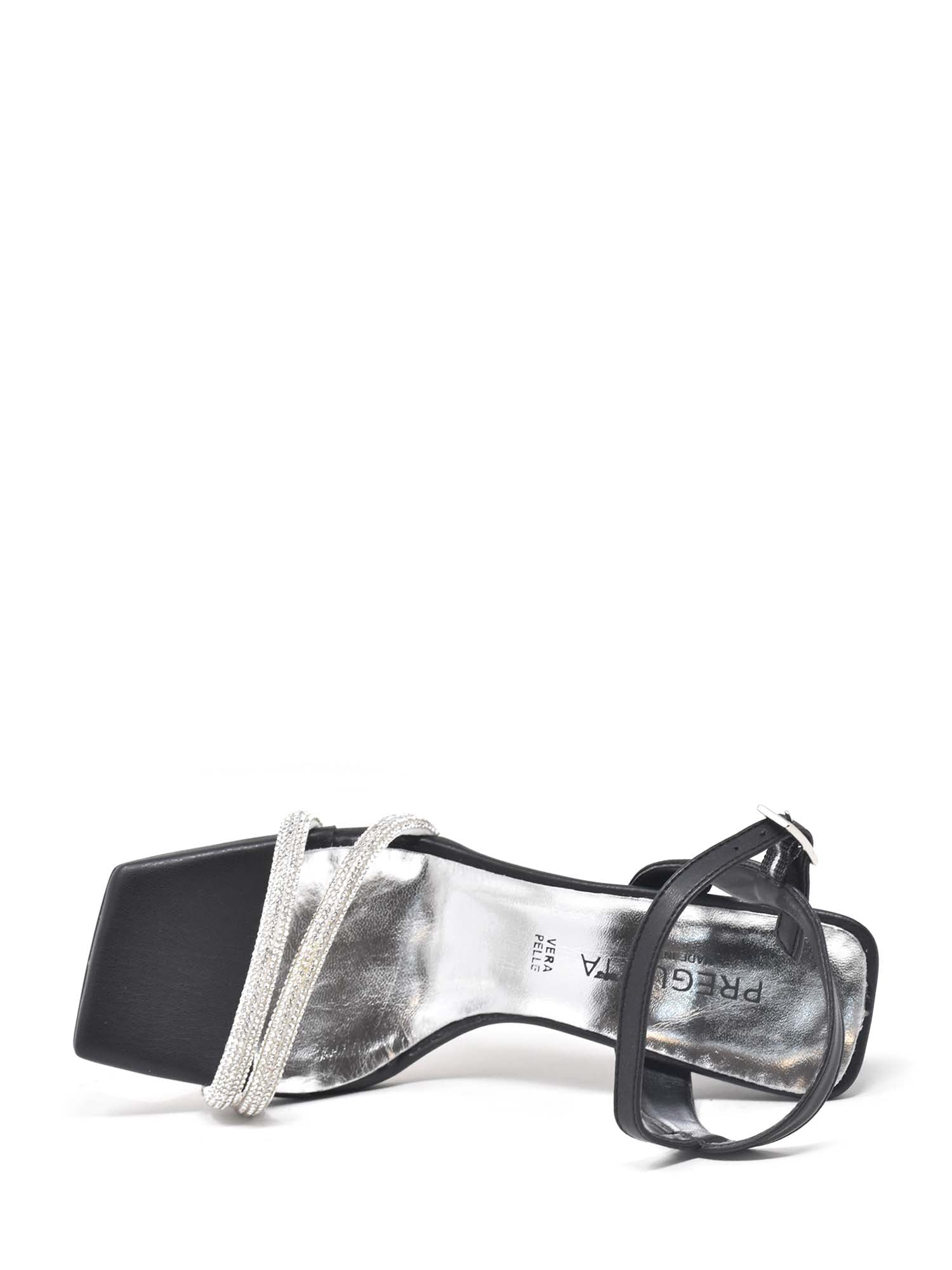 Sandali tacco Nero Pregunta