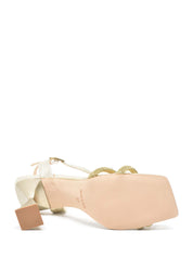 Sandali tacco Oro Pregunta