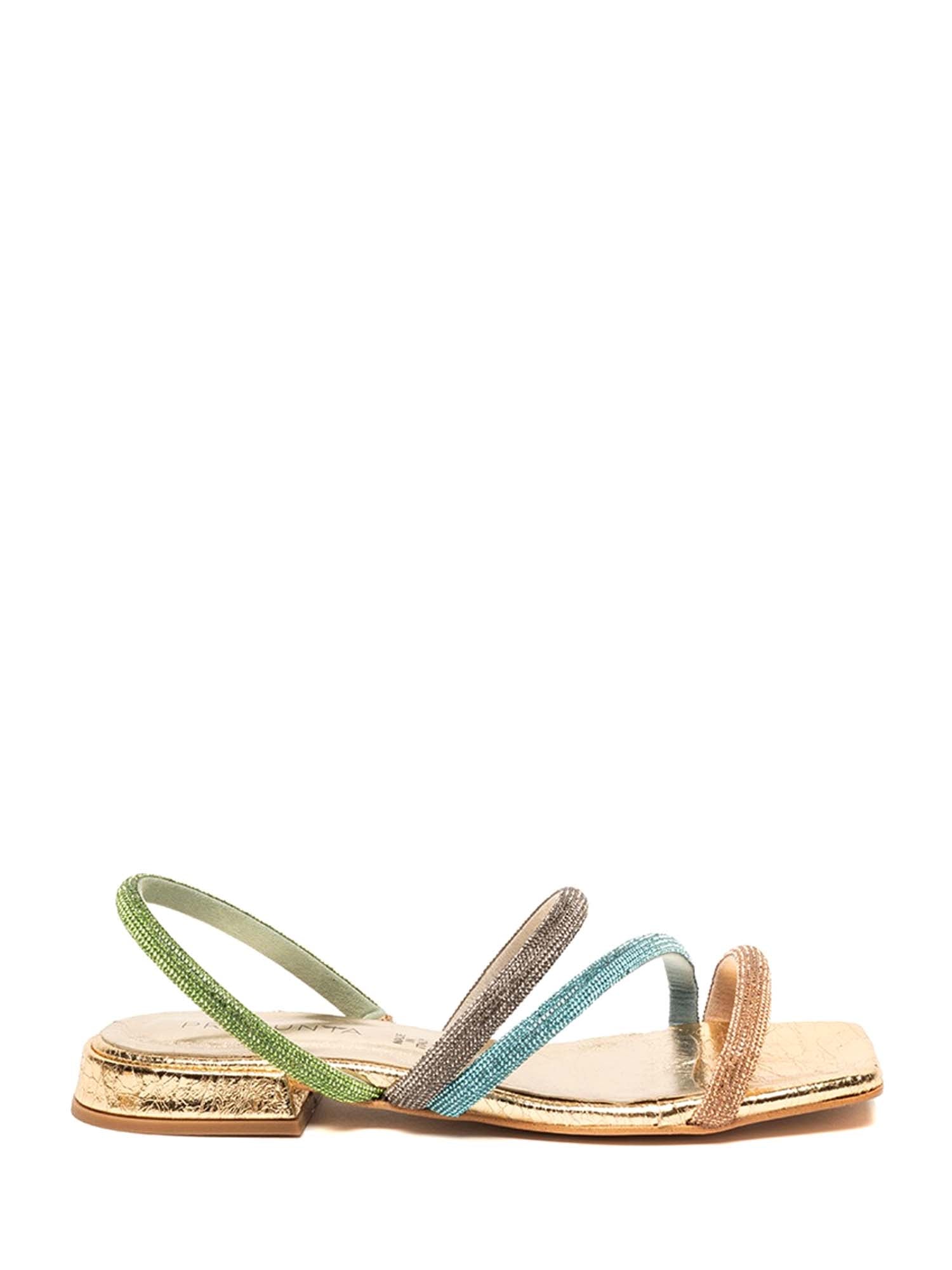 Sandali Oro Multicolor Pregunta