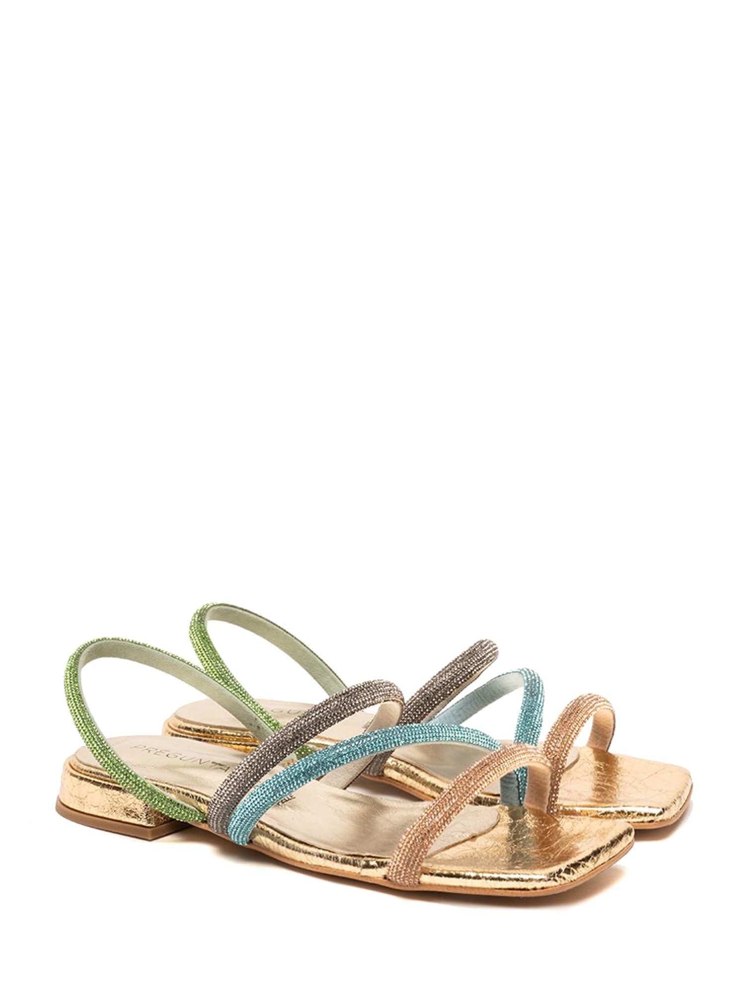 Sandali Oro Multicolor Pregunta