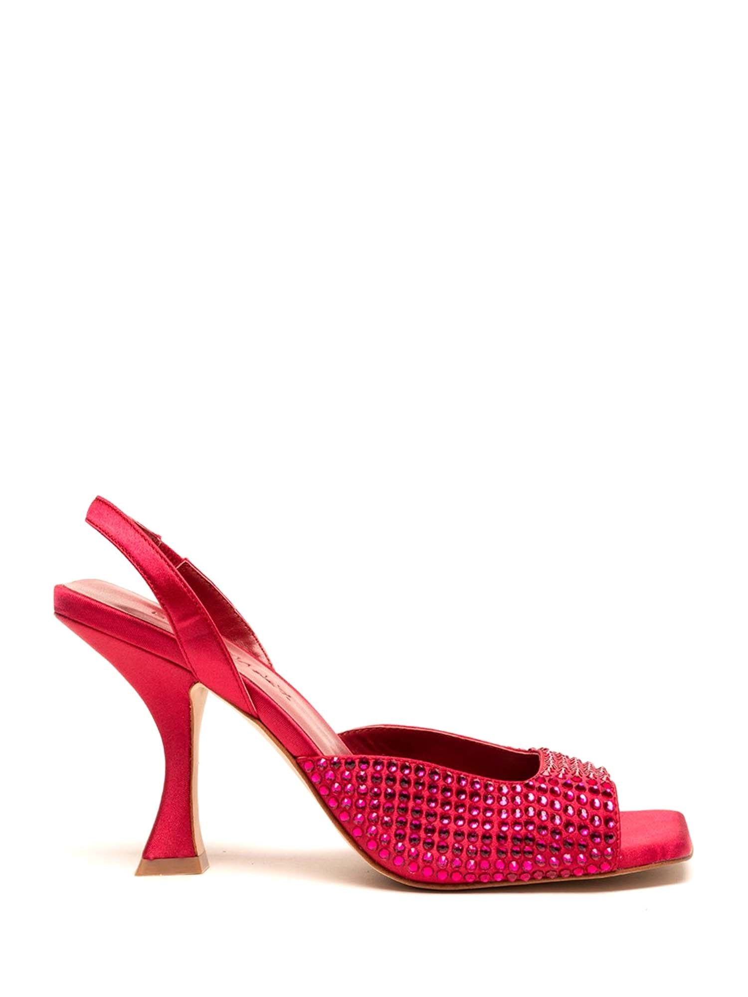 Sandali tacco Fucsia Pregunta