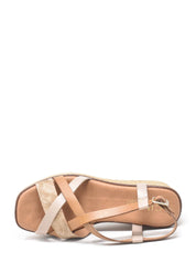 Sandali zeppa Marrone Cinzia Soft