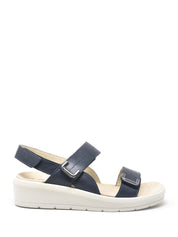 Sandali zeppa Blu Cinzia Soft