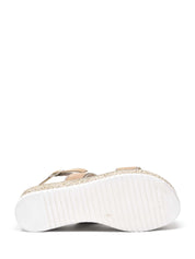 Sandali con strappi Beige Cinzia Soft