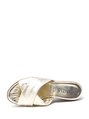 Sandali zeppa Dorato Cinzia Soft