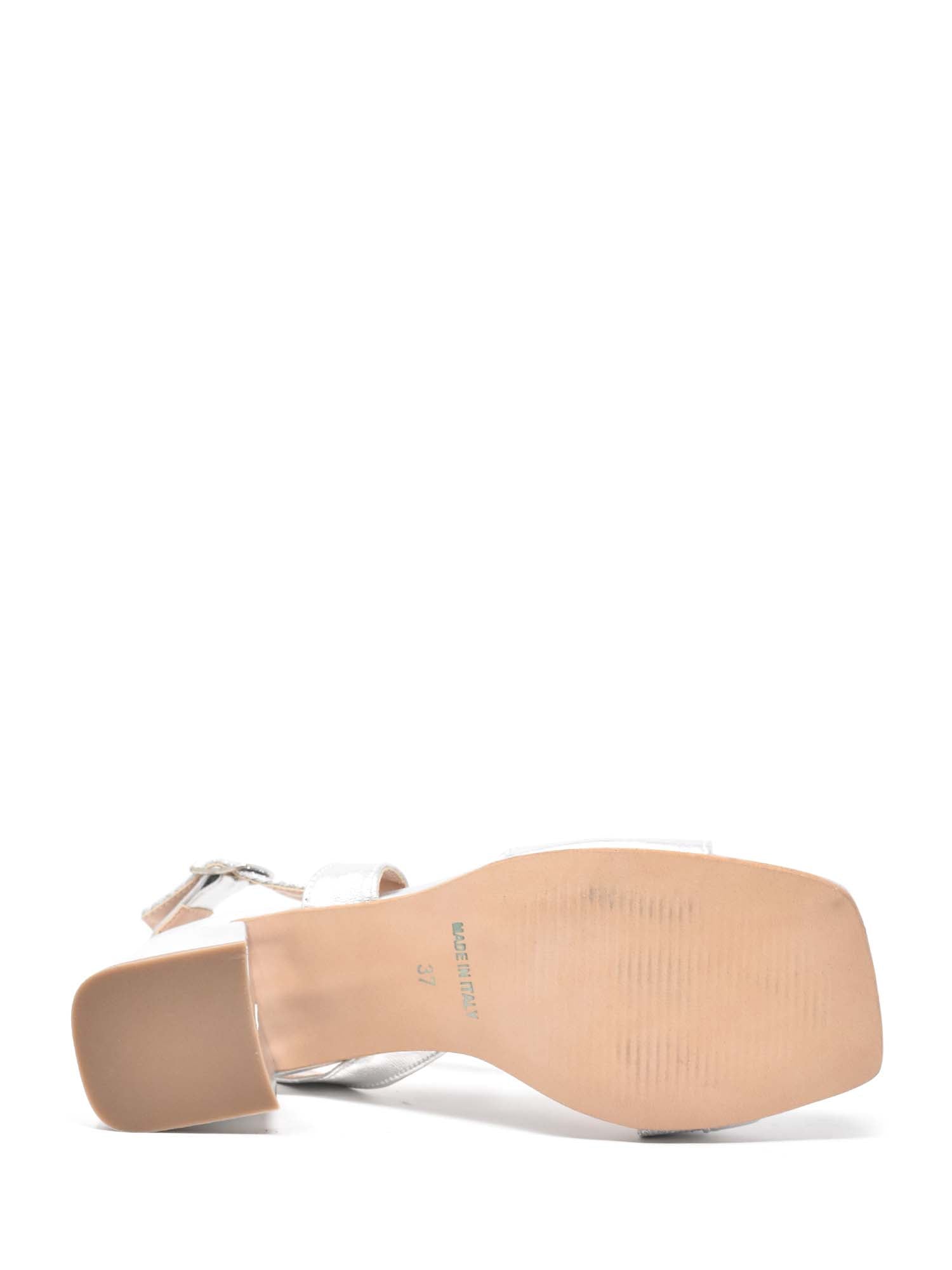 Sandali tacco Argento Cinzia Soft