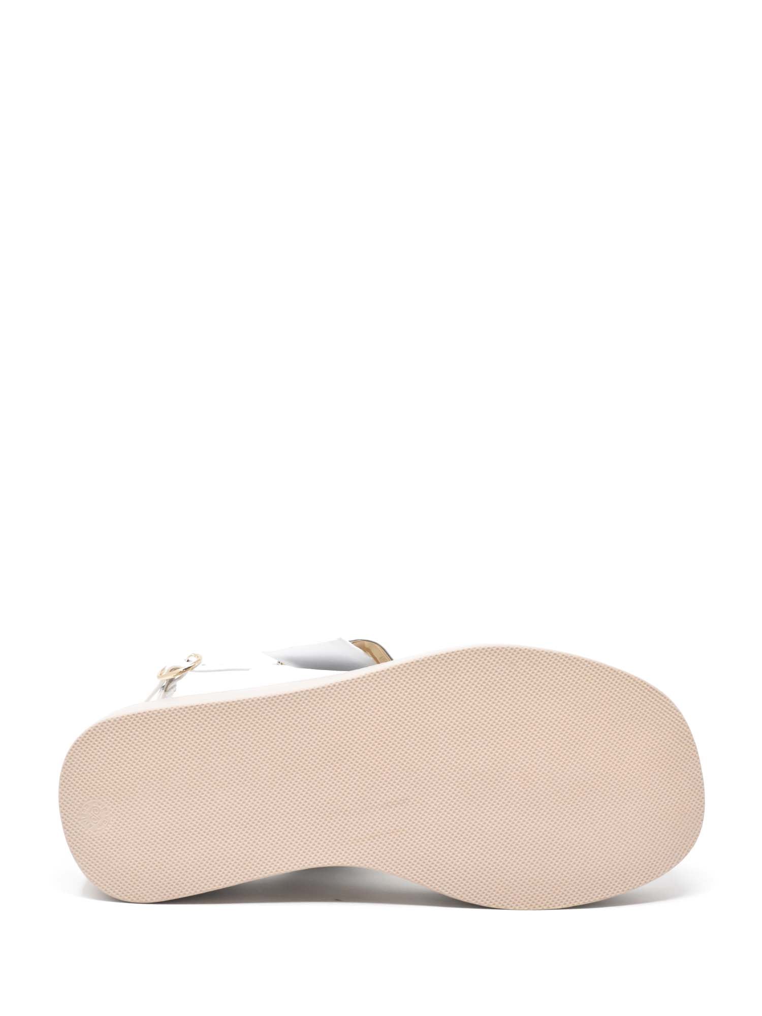 Sandali zeppa Bianco Cinzia Soft