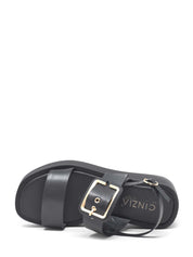 Sandali zeppa Nero Cinzia Soft