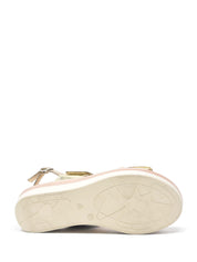 Sandali con strappi Oro Cinzia Soft