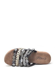 Sandali zeppa Nero Cinzia Soft