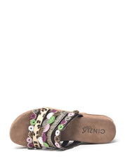 Sandali zeppa Marrone Cinzia Soft