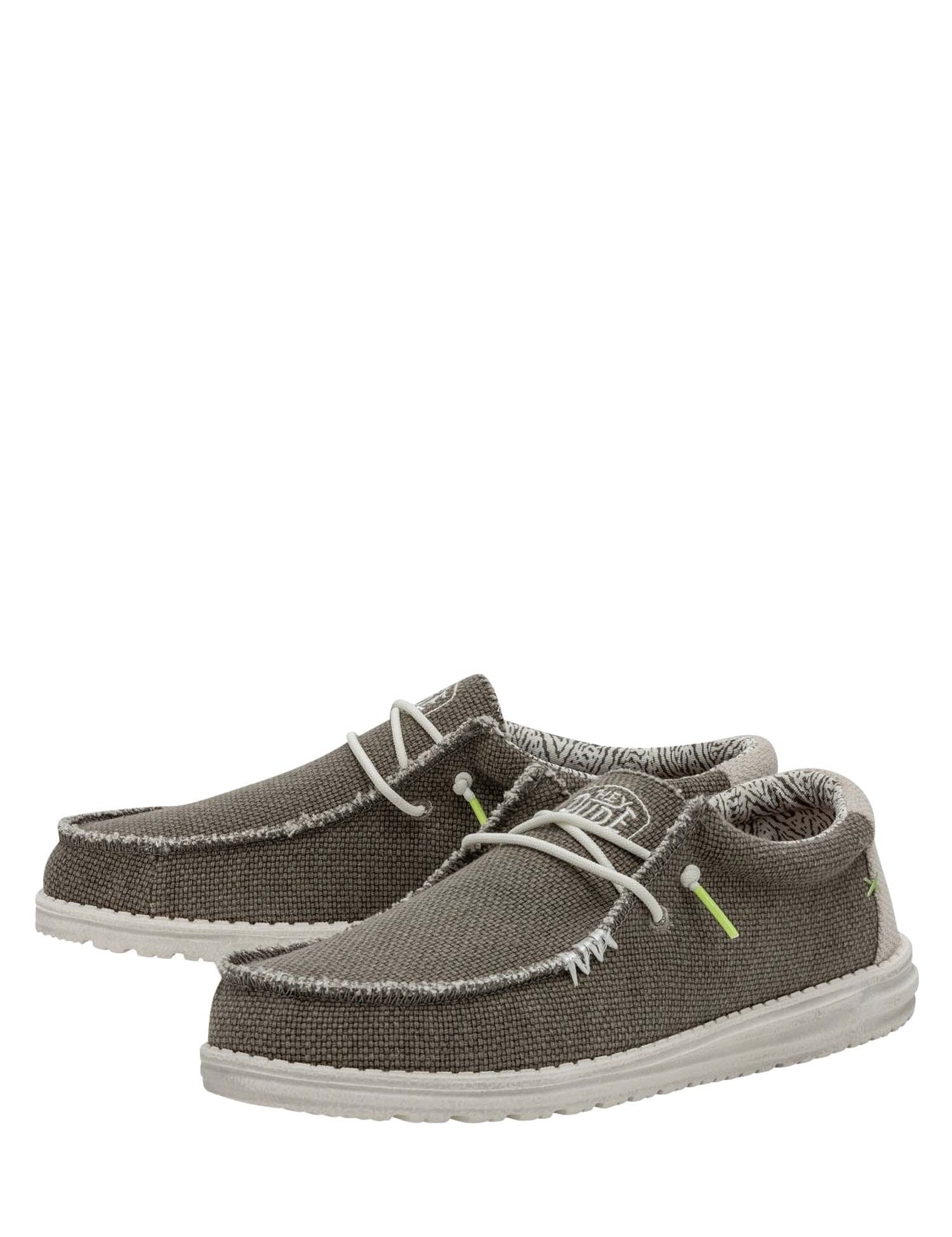 Mocassini Grigio Hey Dude