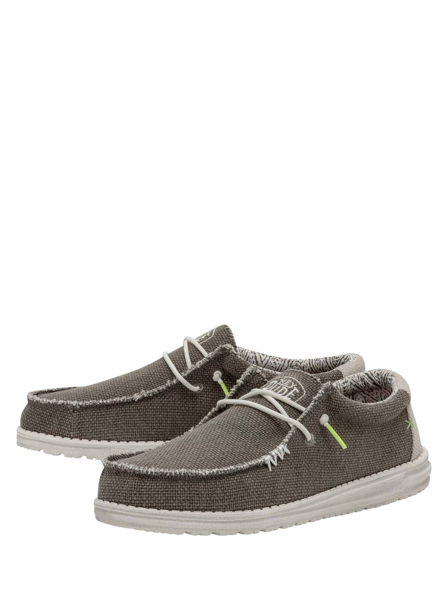 Mocassini Grigio Hey Dude