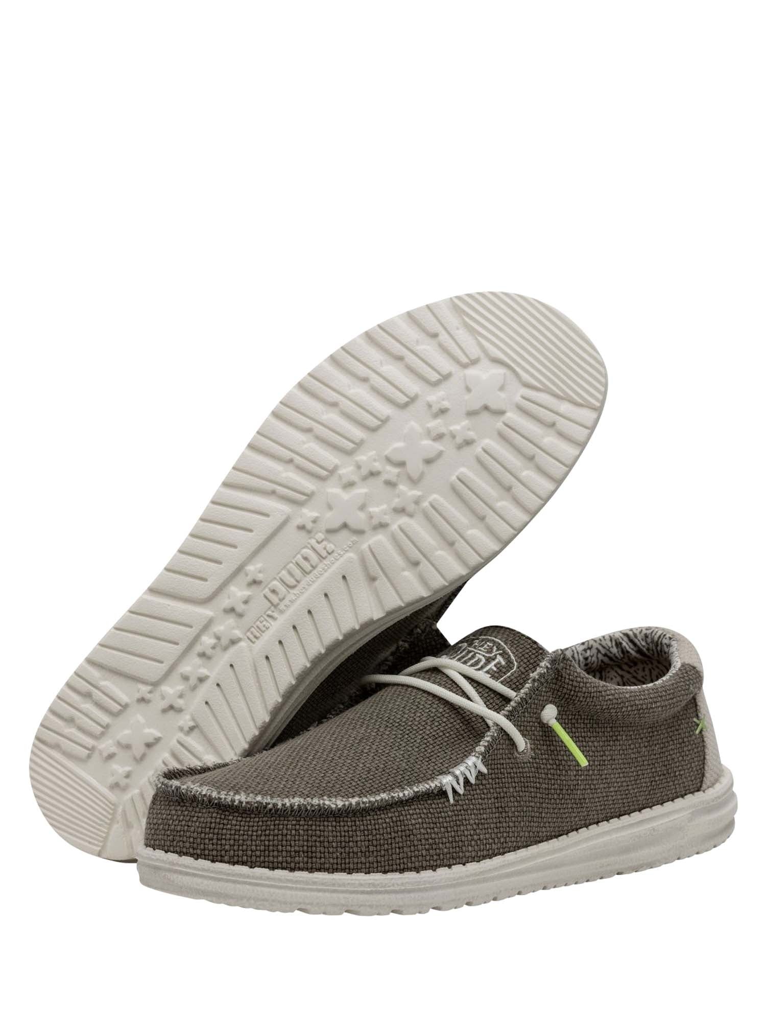 Mocassini Grigio Hey Dude