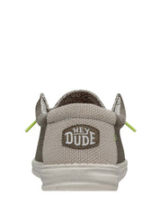 Mocassini Grigio Hey Dude