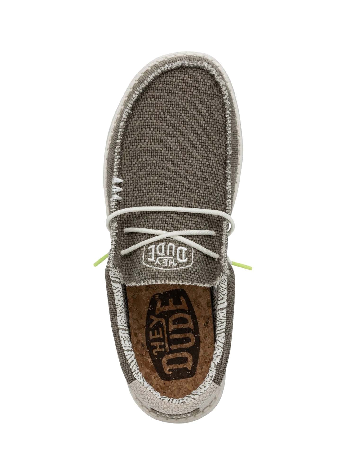 Mocassini Grigio Hey Dude