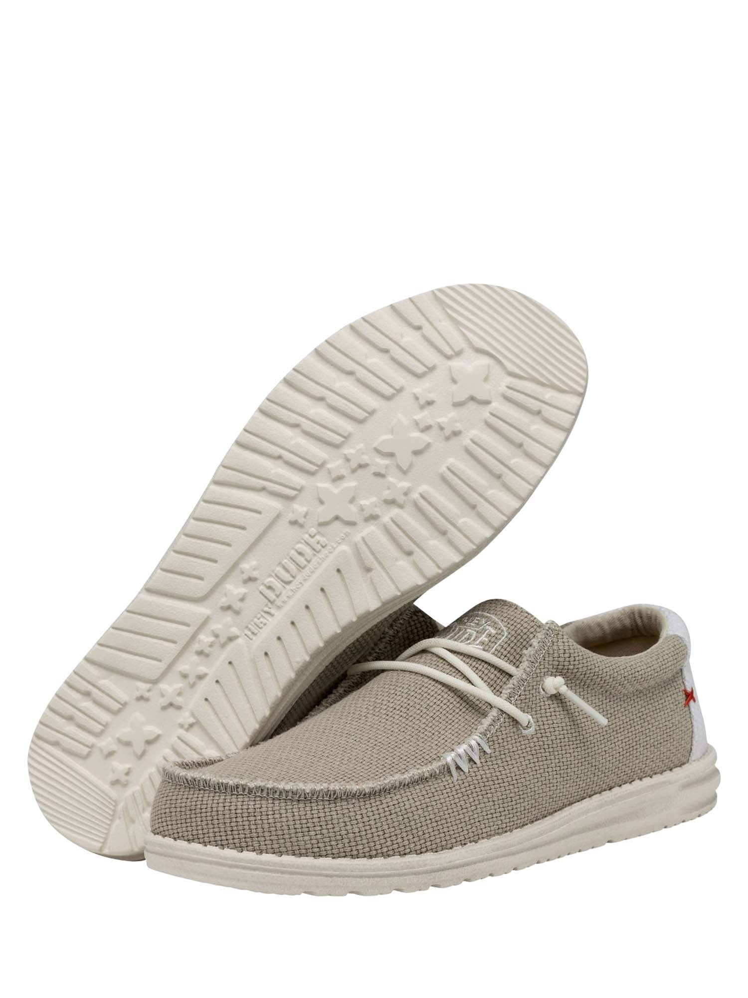 Mocassini Grigio Chiaro Hey Dude