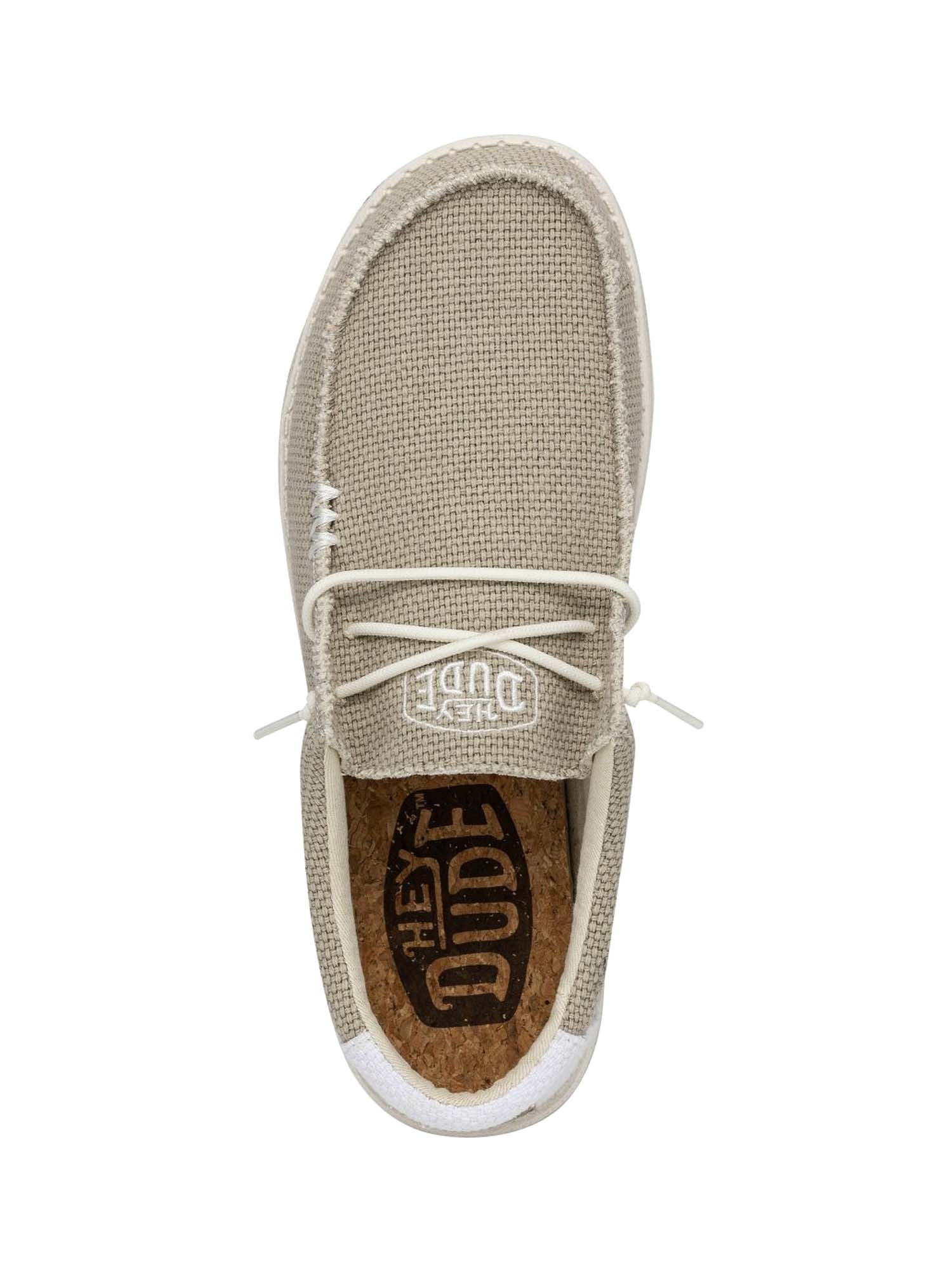 Mocassini Grigio Chiaro Hey Dude