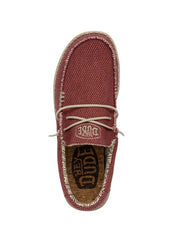 Mocassini Rosso Hey Dude