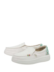 Mocassini Bianco Hey Dude