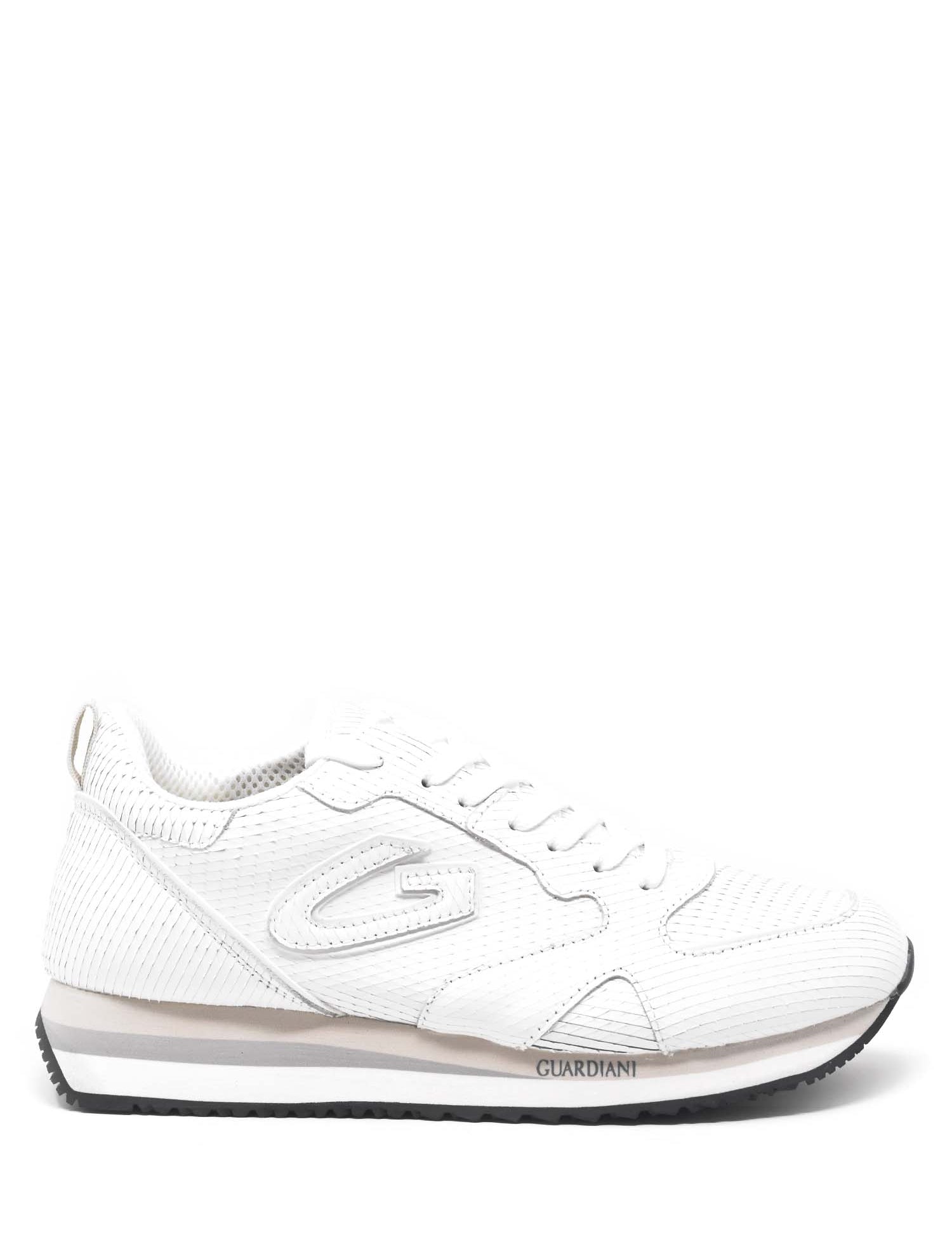Sneakers Bianco Alberto Guardiani