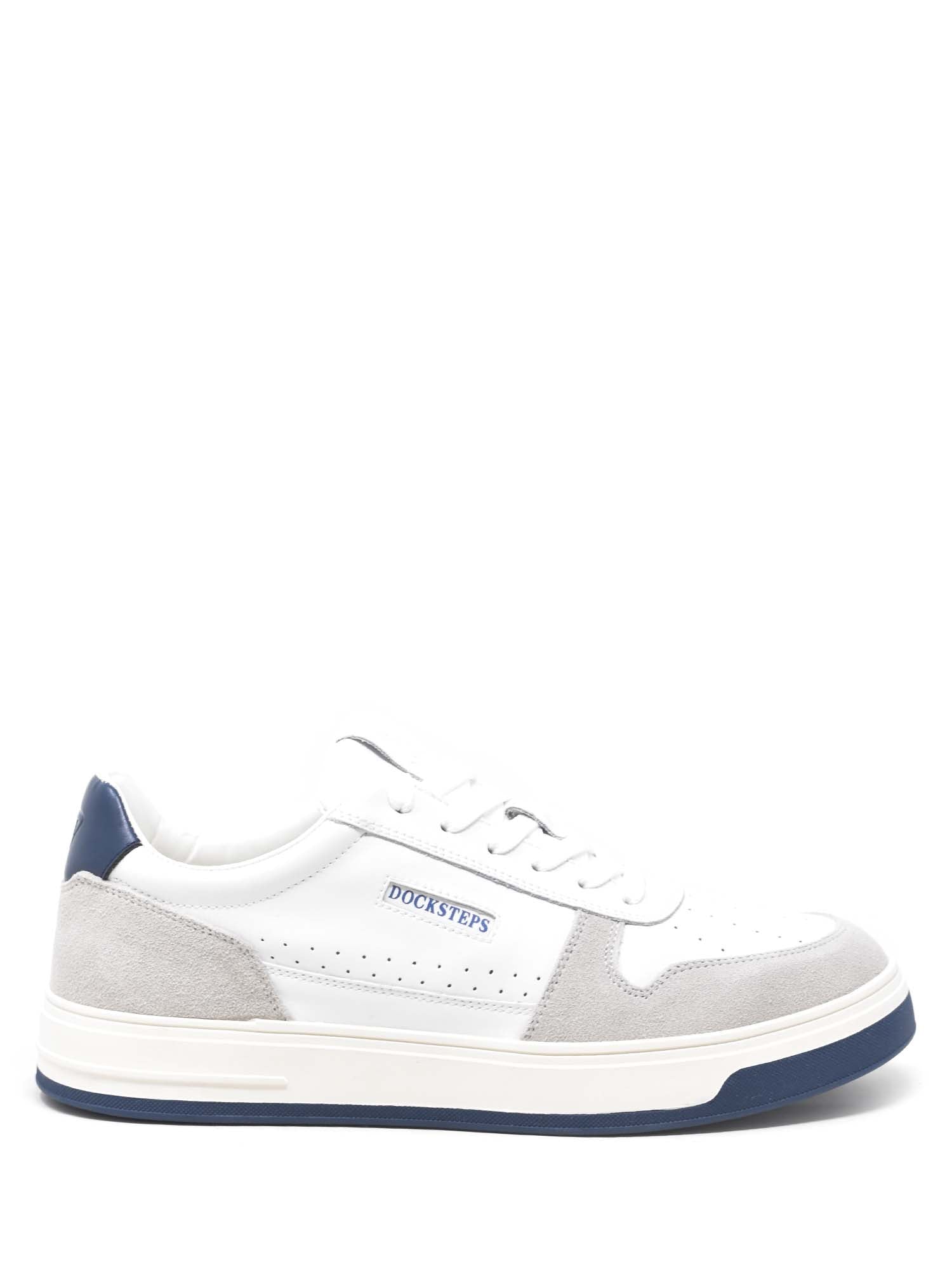 Sneakers Bianco Blu Docksteps