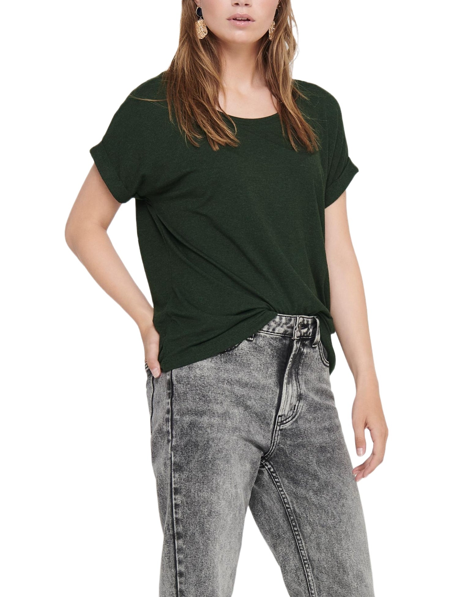 T-shirt Verde Militare Only