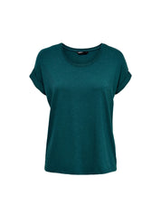 T-shirt Verde Bottiglia Only