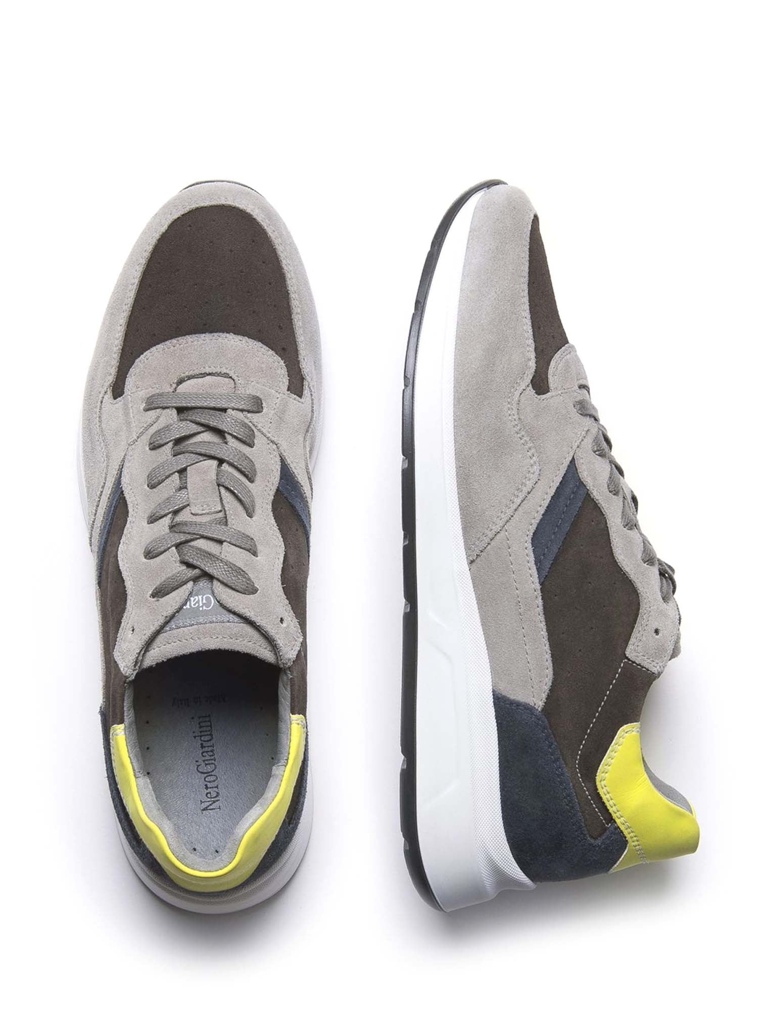 Sneakers Grigio Nero Giardini