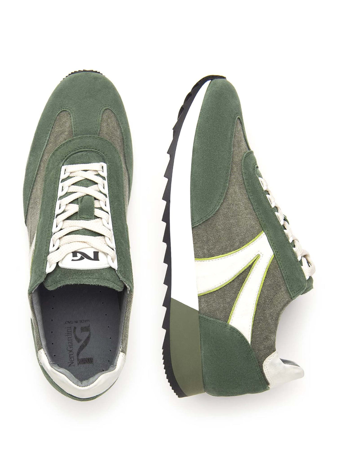 Sneakers Verde Nero Giardini