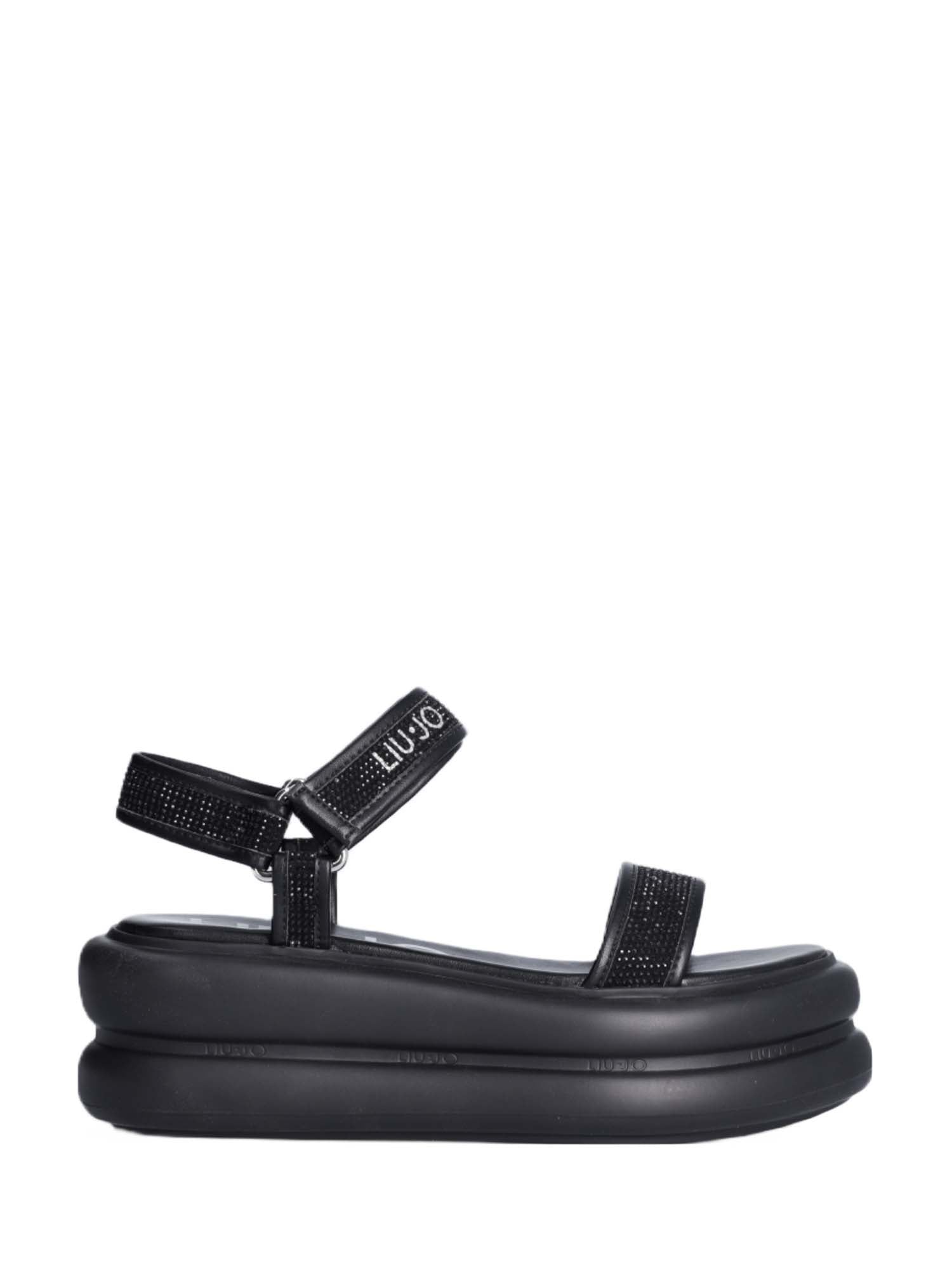 Sandali zeppa Nero Liu-jo