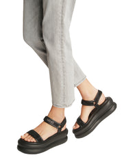 Sandali zeppa Nero Liu-jo