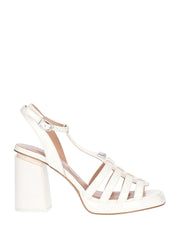 Sandali tacco Bianco Liu-jo