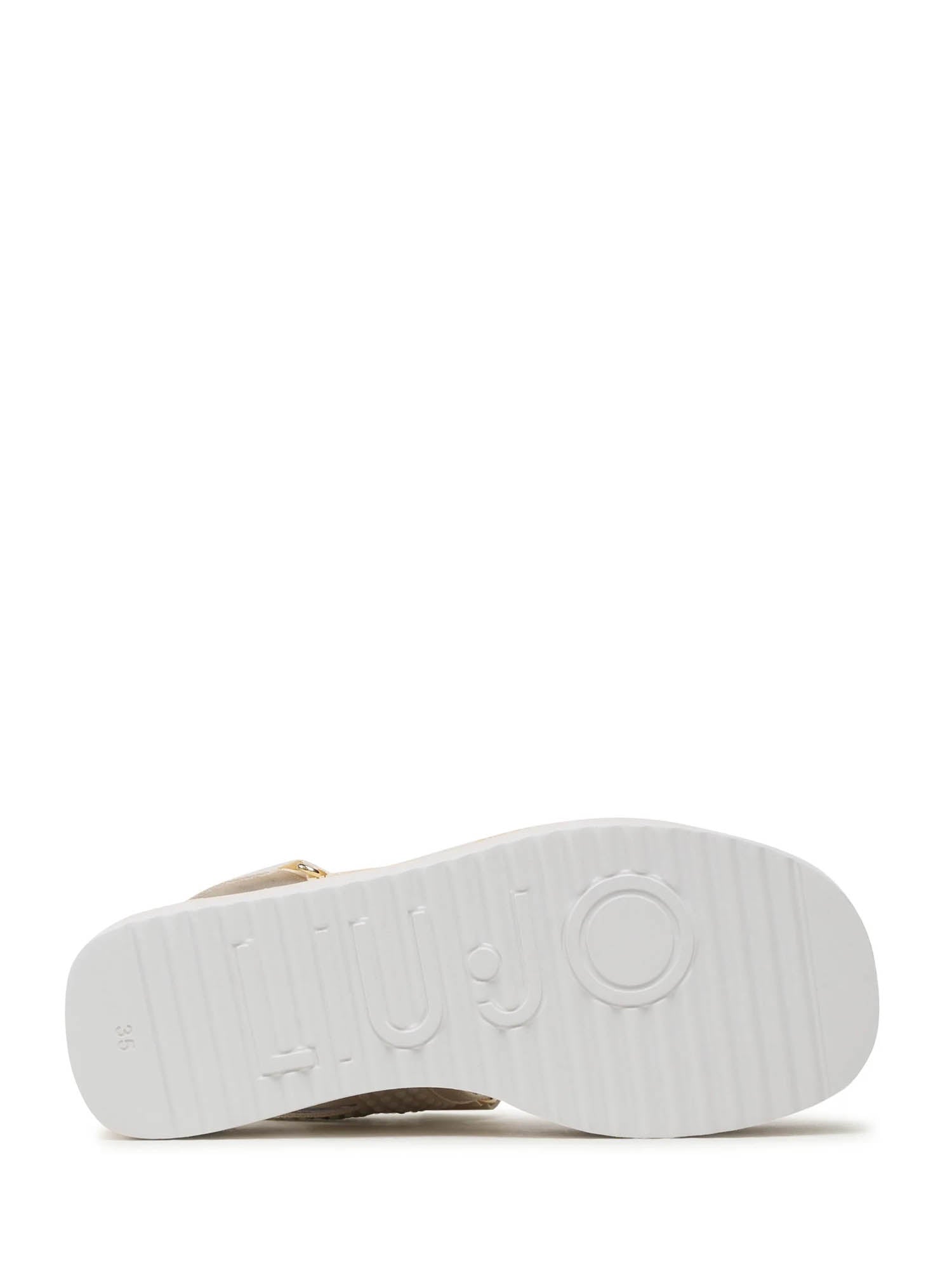 Sandali zeppa Beige Liu-jo